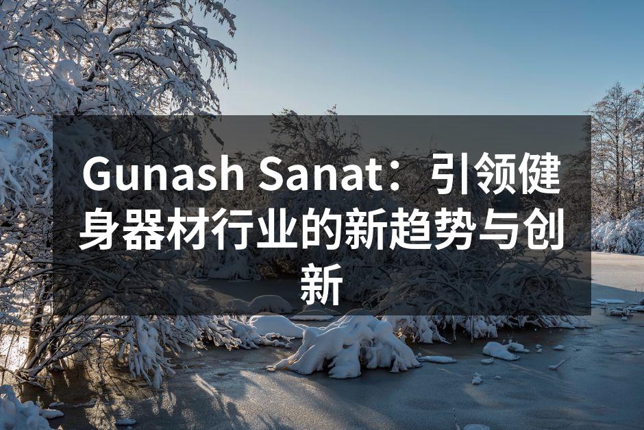 Gunash Sanat的最新健身器材展示
